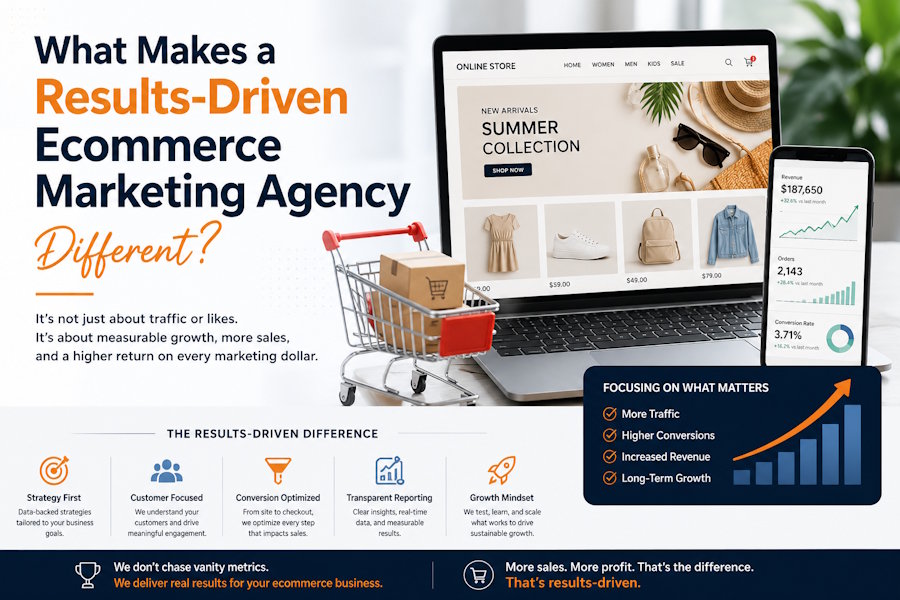 What Makes a Results-Driven Ecommerce Marketing Agency Different?