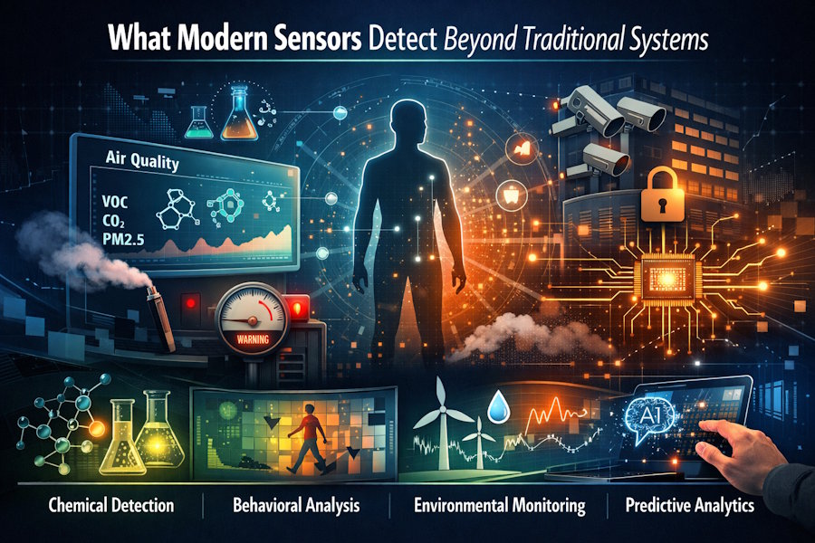 What Modern Sensors Detect Beyond Traditional Systems