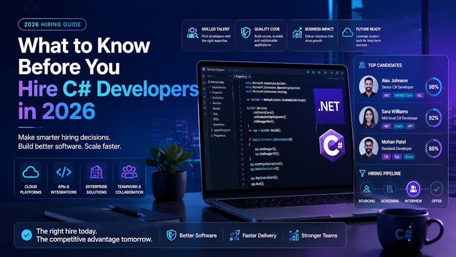 What to Know Before You Hire C# Developers in 2026