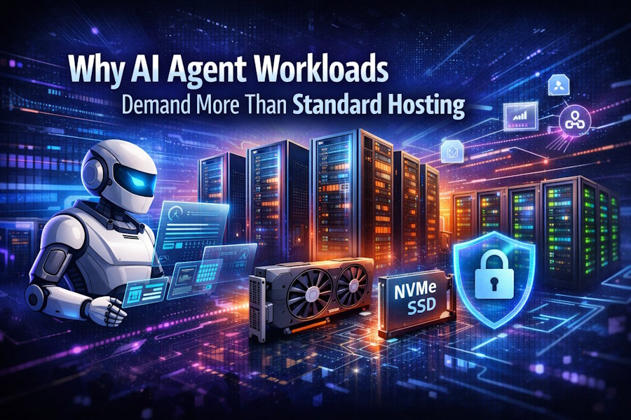 Why AI Agent Workloads Demand More Than Standard Hosting