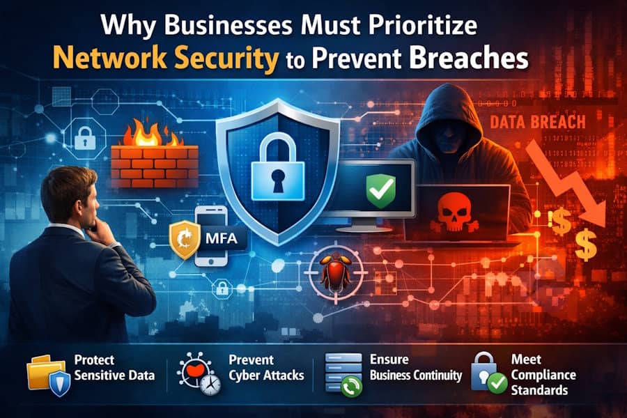 Why Businesses Must Prioritize Network Security to Prevent Breaches