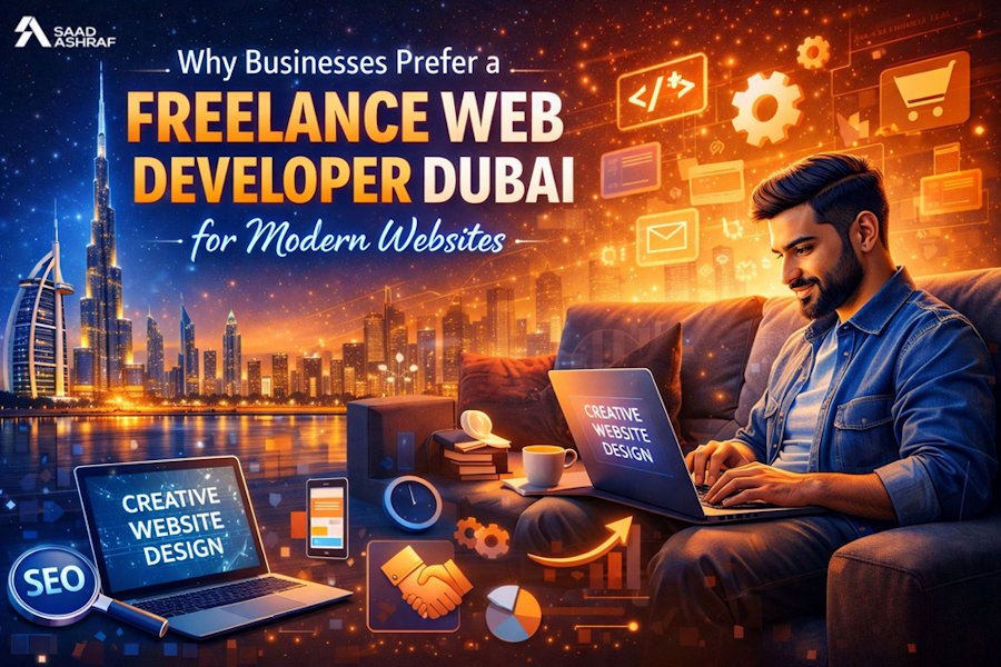 Why Businesses Prefer a Freelance Web Developer Dubai for Modern Websites