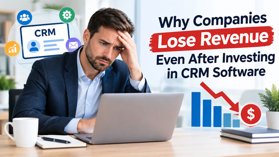 Why Companies Lose Revenue Even After Investing in CRM Software