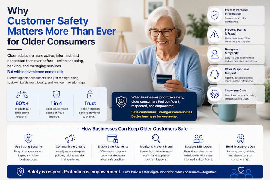 Why Customer Safety Matters More Than Ever for Older Consumers