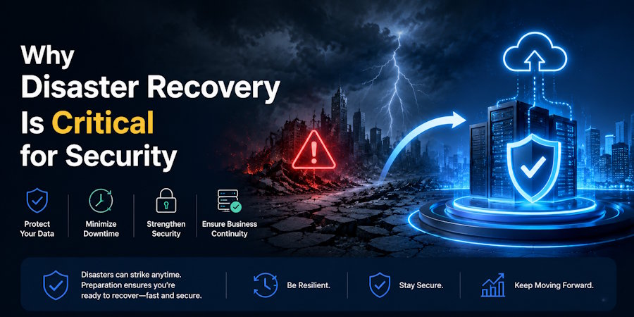 Why Disaster Recovery Is Critical for Security