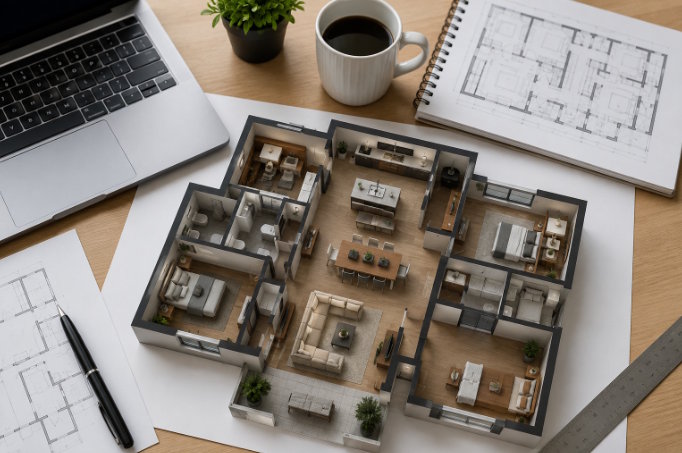 Why Floor Plan Rendering Is Becoming Essential for Modern Property Visualization