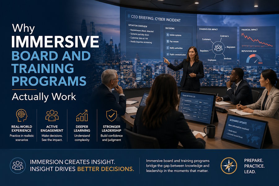 Why Immersive Board and Training Programs Actually Work