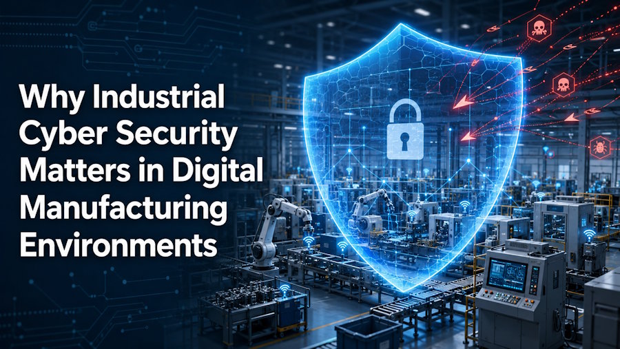 Why Industrial Cyber Security Matters in Digital Manufacturing Environments