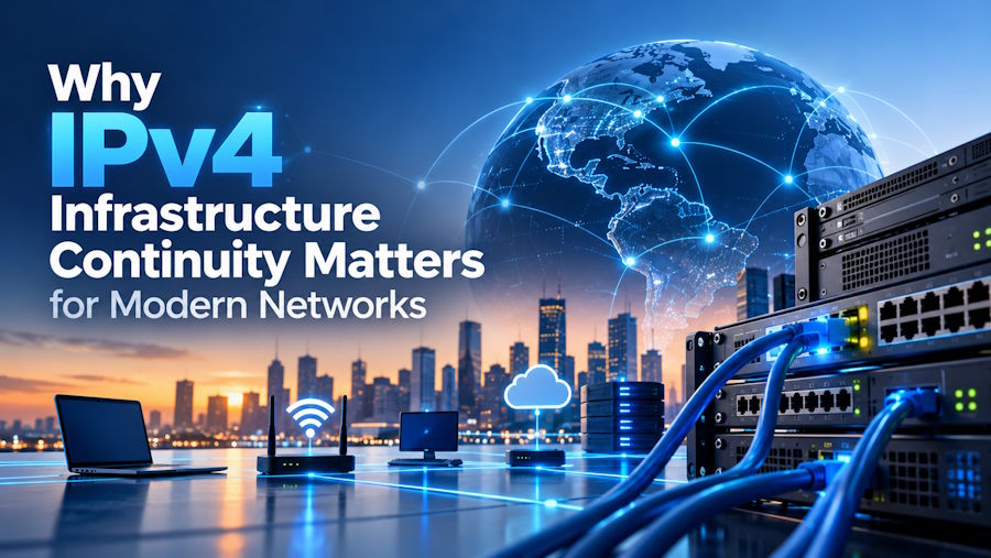 Why IPv4 Infrastructure Continuity Matters for Modern Networks