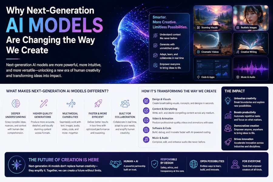 Why Next-Generation AI Models Are Changing the Way We Create