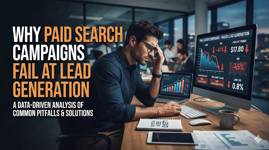 Why Paid Search Campaigns Fail at Lead Generation