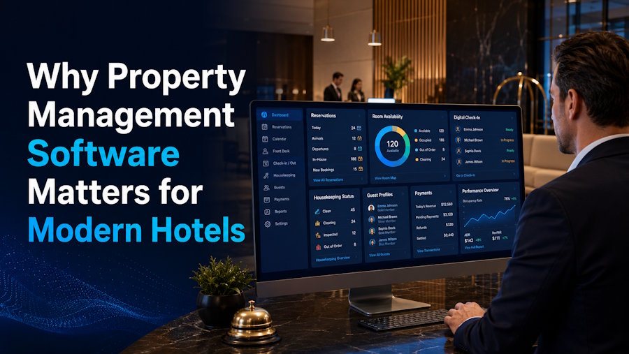 Why Property Management Software Matters for Modern Hotels