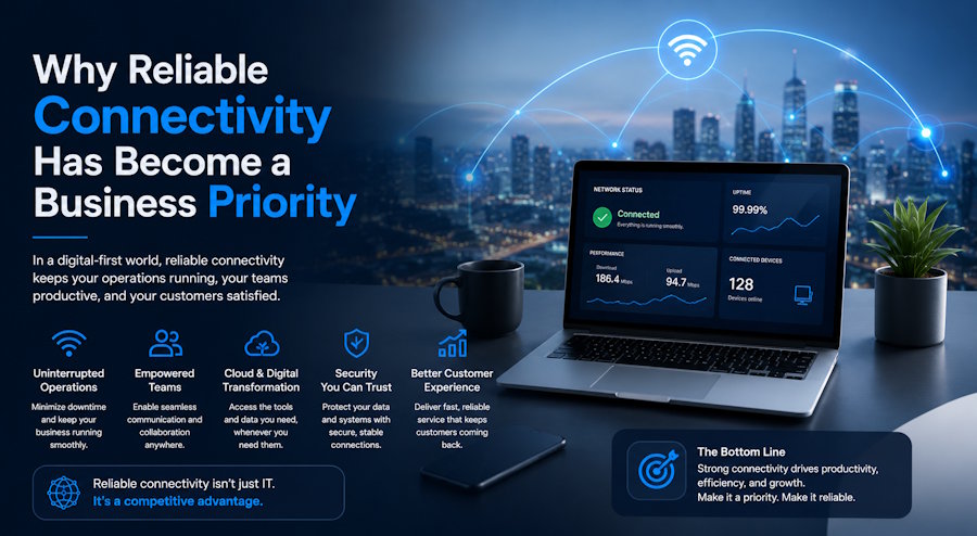 Why Reliable Connectivity Has Become a Business Priority