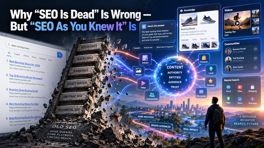 Why "SEO Is Dead" Is Wrong — But "SEO As You Knew It" Is