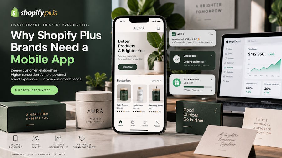 Why Shopify Plus Brands Need a Mobile App