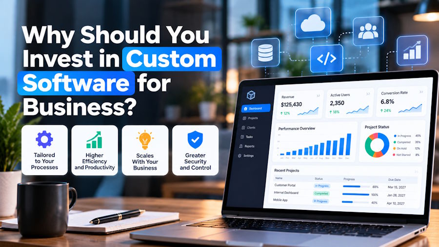 Why Should You Choose Custom Software for Your Business?