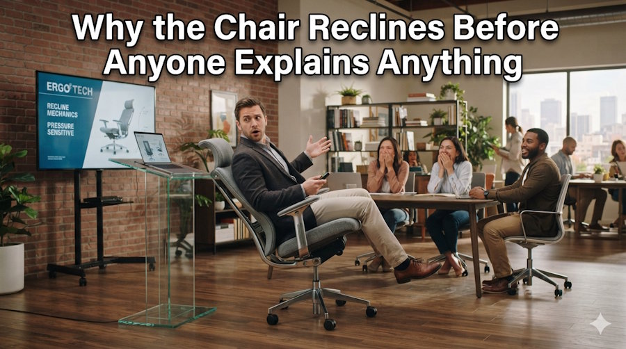 Why the Chair Reclines Before Anyone Explains Anything