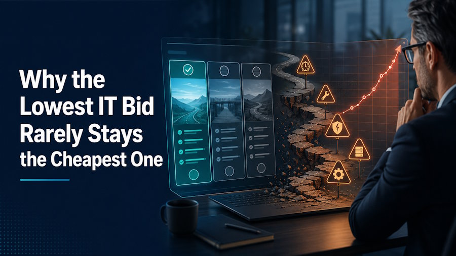 Why the Lowest IT Bid Rarely Stays the Cheapest One