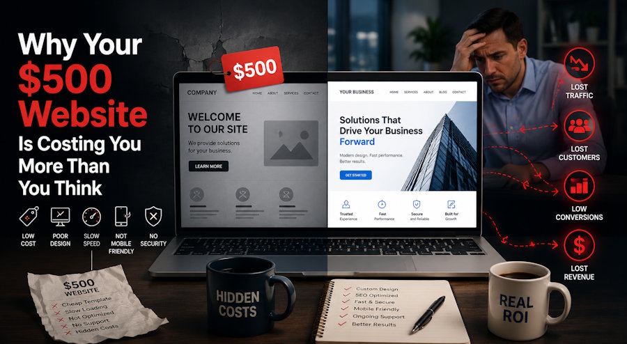 Why Your $500 Website Is Costing You More Than You Think