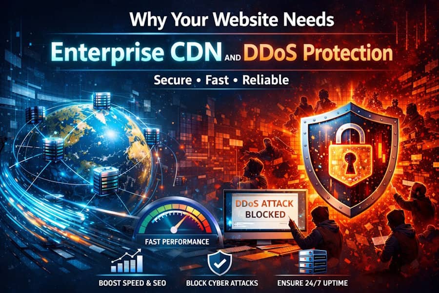 Why Your Website Needs Enterprise CDN and DDoS Protection Today