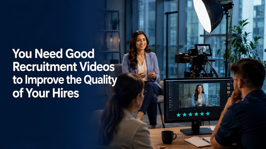 You Need Good Recruitment Videos to Improve the Quality of Your Hires