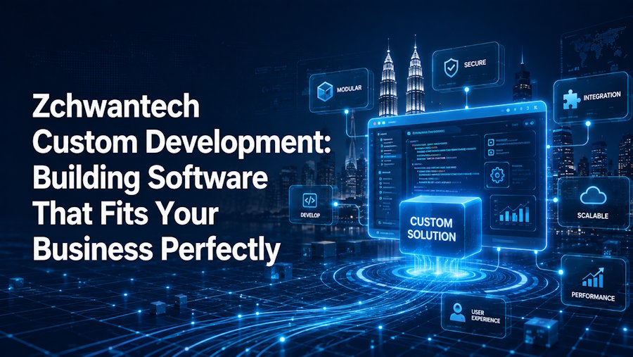 Zchwantech Custom Development: Building Software That Fits Your Business Perfectly