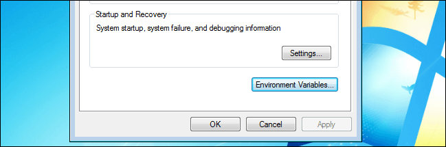 edit environment variables windows 10 command line