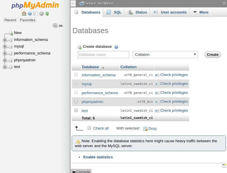 install apache mysql phpmyadmin ubuntu 18.04