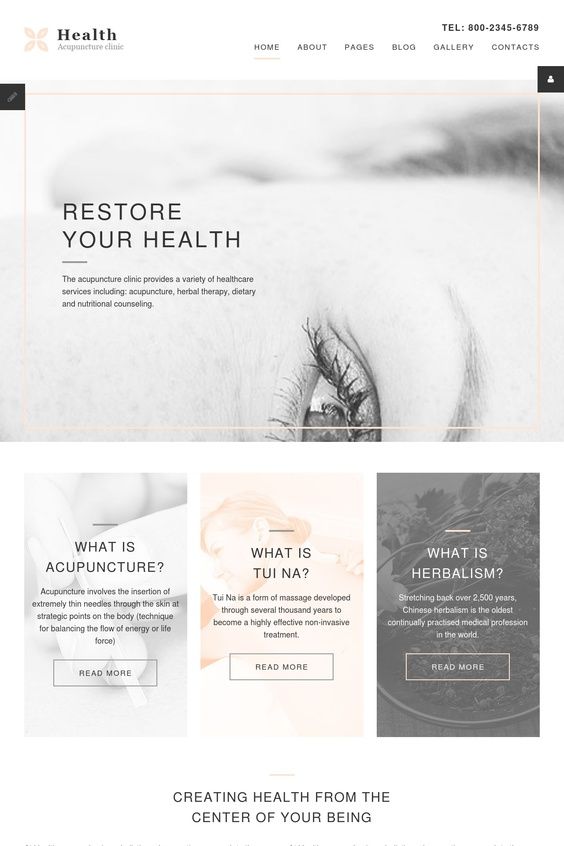Acupuncture Medical Template
