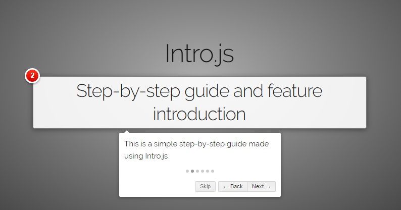 IntroJS demo