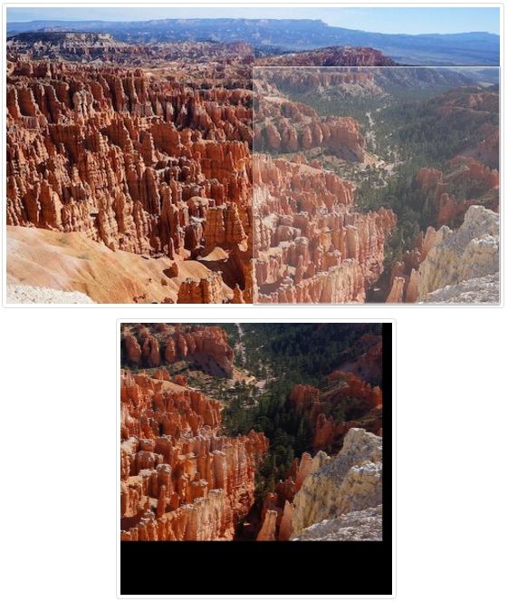 Magnificent image zoom example