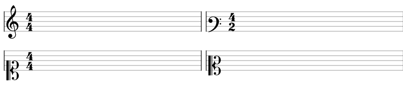 Multiple Staves VexFlow Javascript