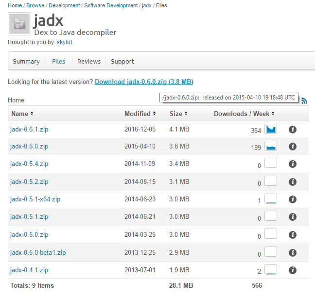 How to decompile an APK or DEX file using jadx in Windows 