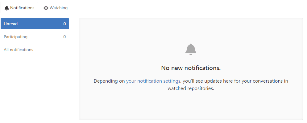 Notifications Center Github