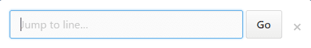 Jump to line menu github