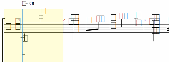 AlphaTab notes rendering incorrectly
