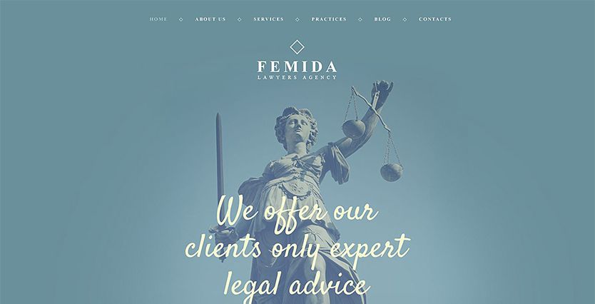 Femida WordPress Theme