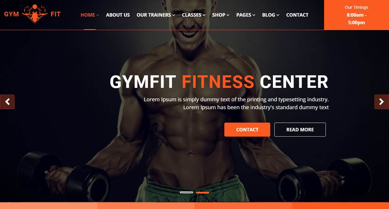 Gym Workout Template PDF Template