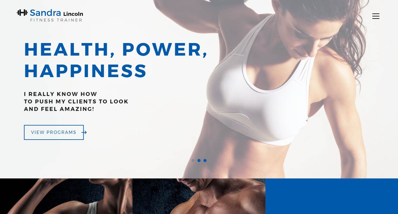Personal Fitness Trainer Template