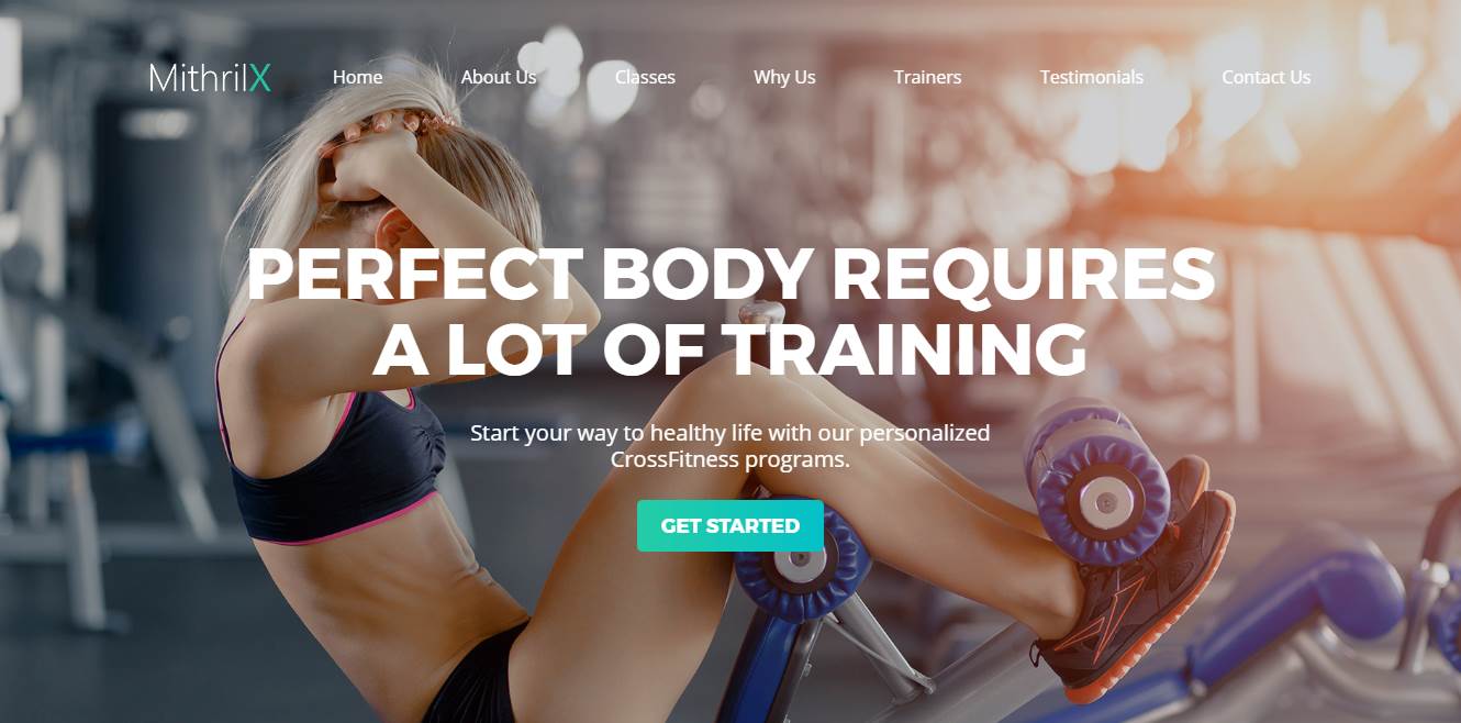 MithrilX Template Premium