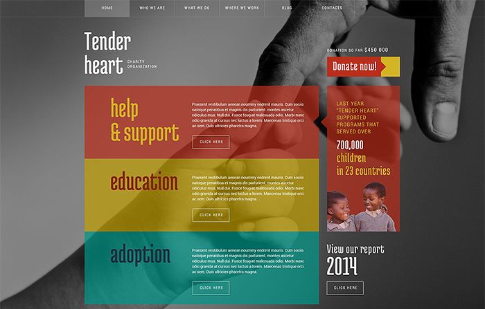 Charity WordPress Theme
