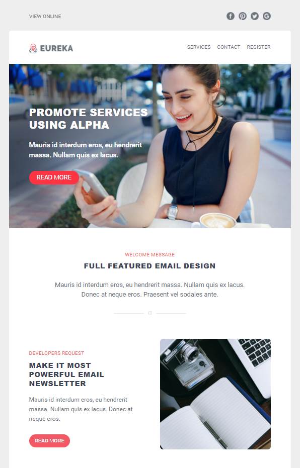 Eureka Premium Template HTML