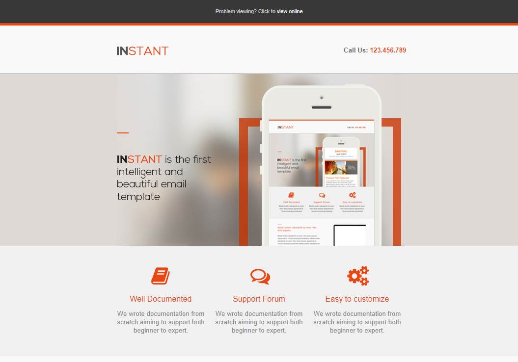 Instant Premium Template