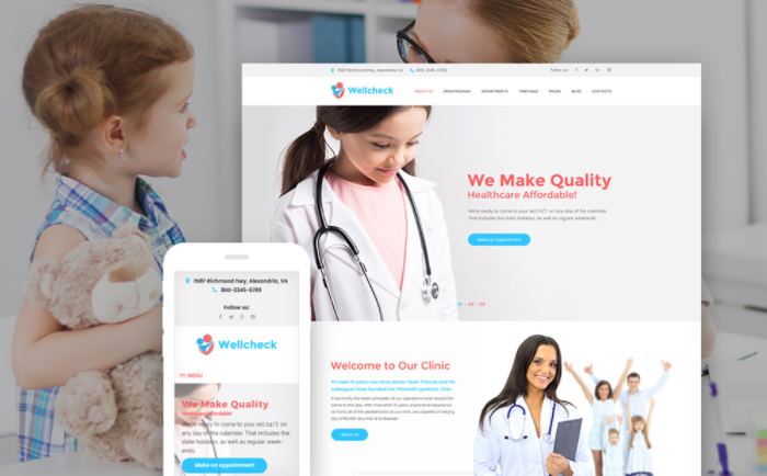 Pediatrician WP Theme