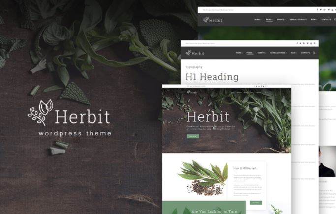 Herbit WordPress Theme