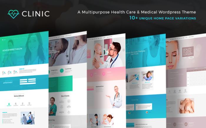 Clinic Health and Medical Center WordPress Theme