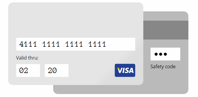 Top 5 Best Javascript Animated Credit Card Form Skeuomorphic