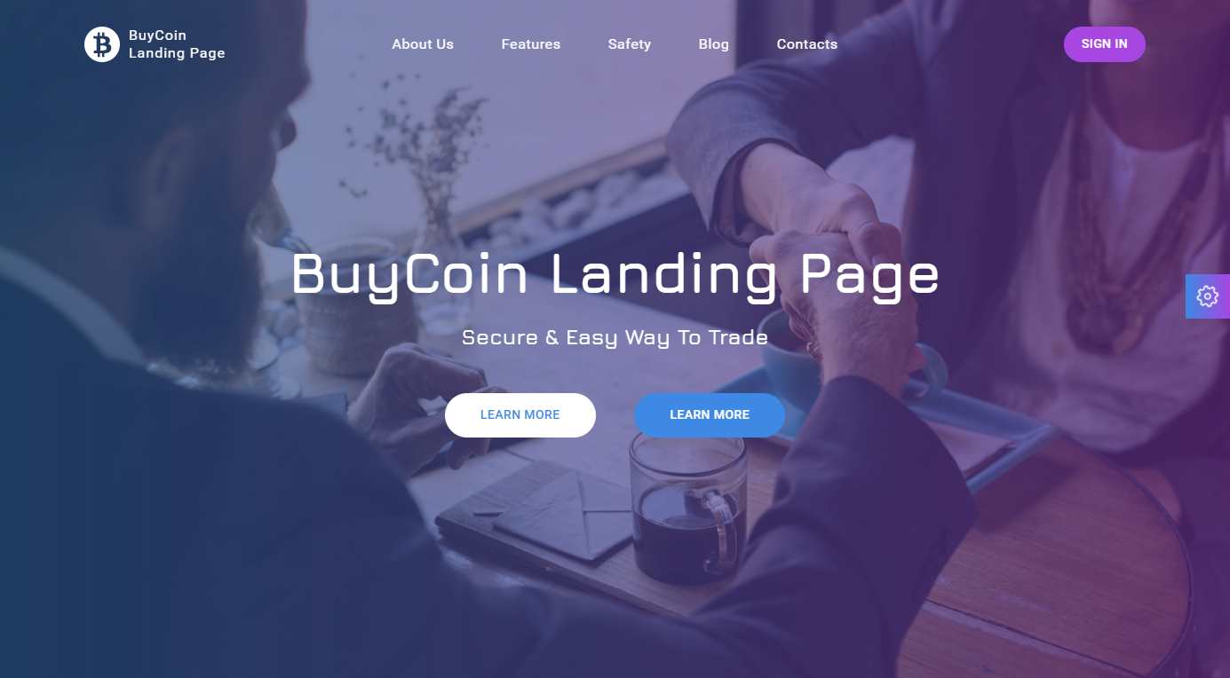 BuyCoin Premium HTML Template