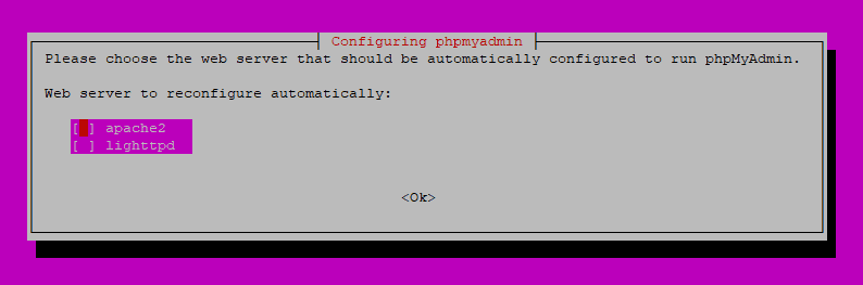 Configure PHPMyAdmin with Apache