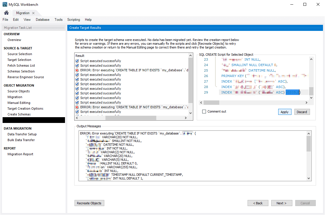 Migrate from sql server to mysql workbench 64-bit Migrate from sql server to mysql workbench 64-bit getmail ssl certificate
